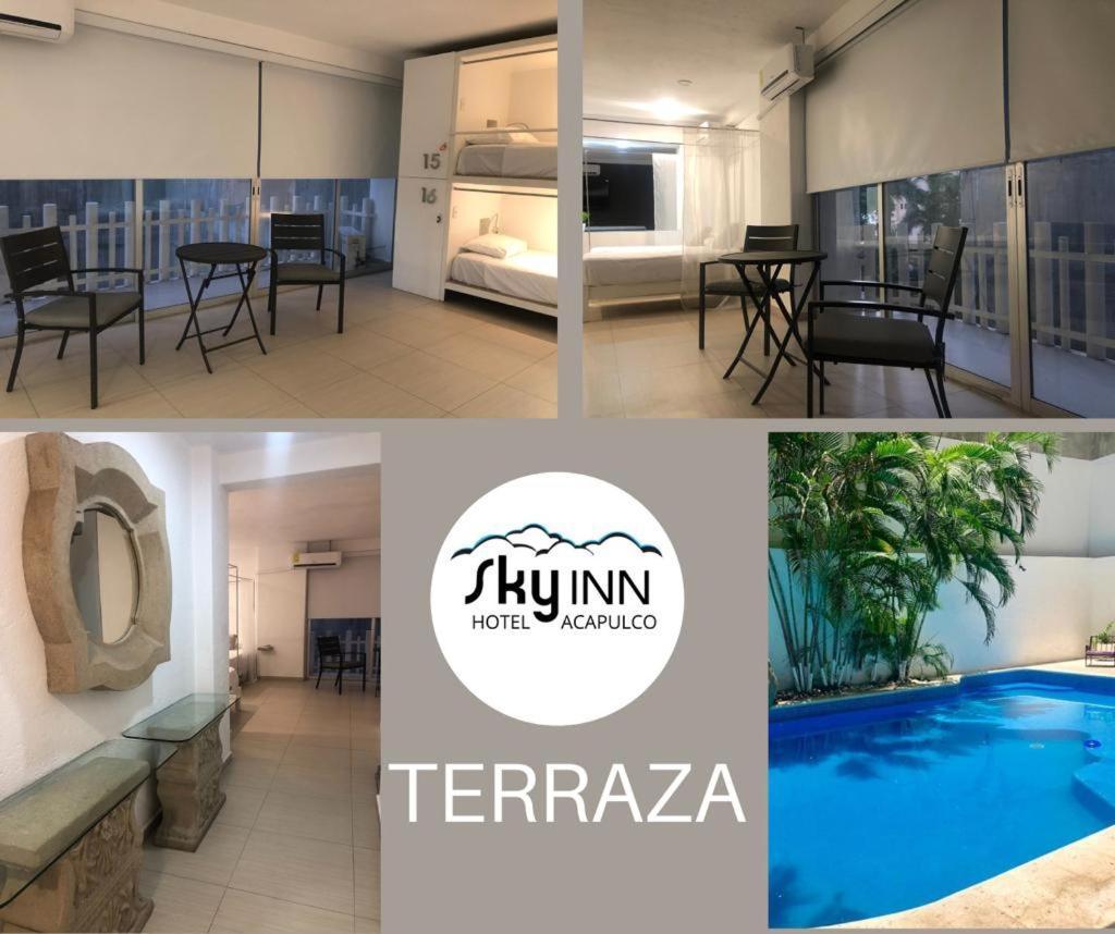 Sky Inn Acapulco Y Condominio Mediterrane Екстериор снимка